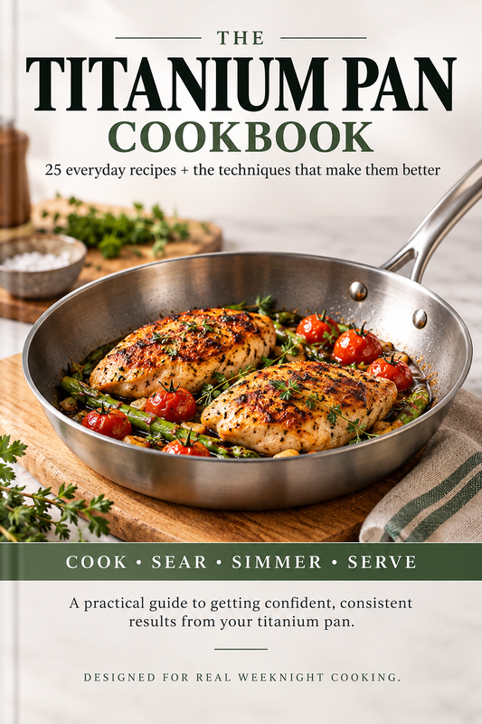 Titanium Pan Cookbook Premium