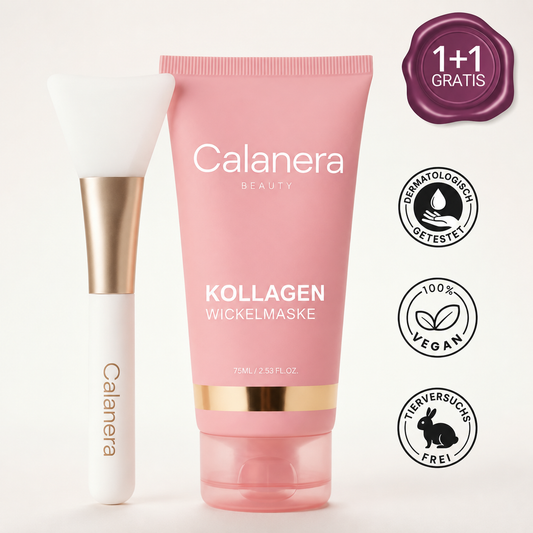Bio-Kollagen-Nachtmaske + Pinsel