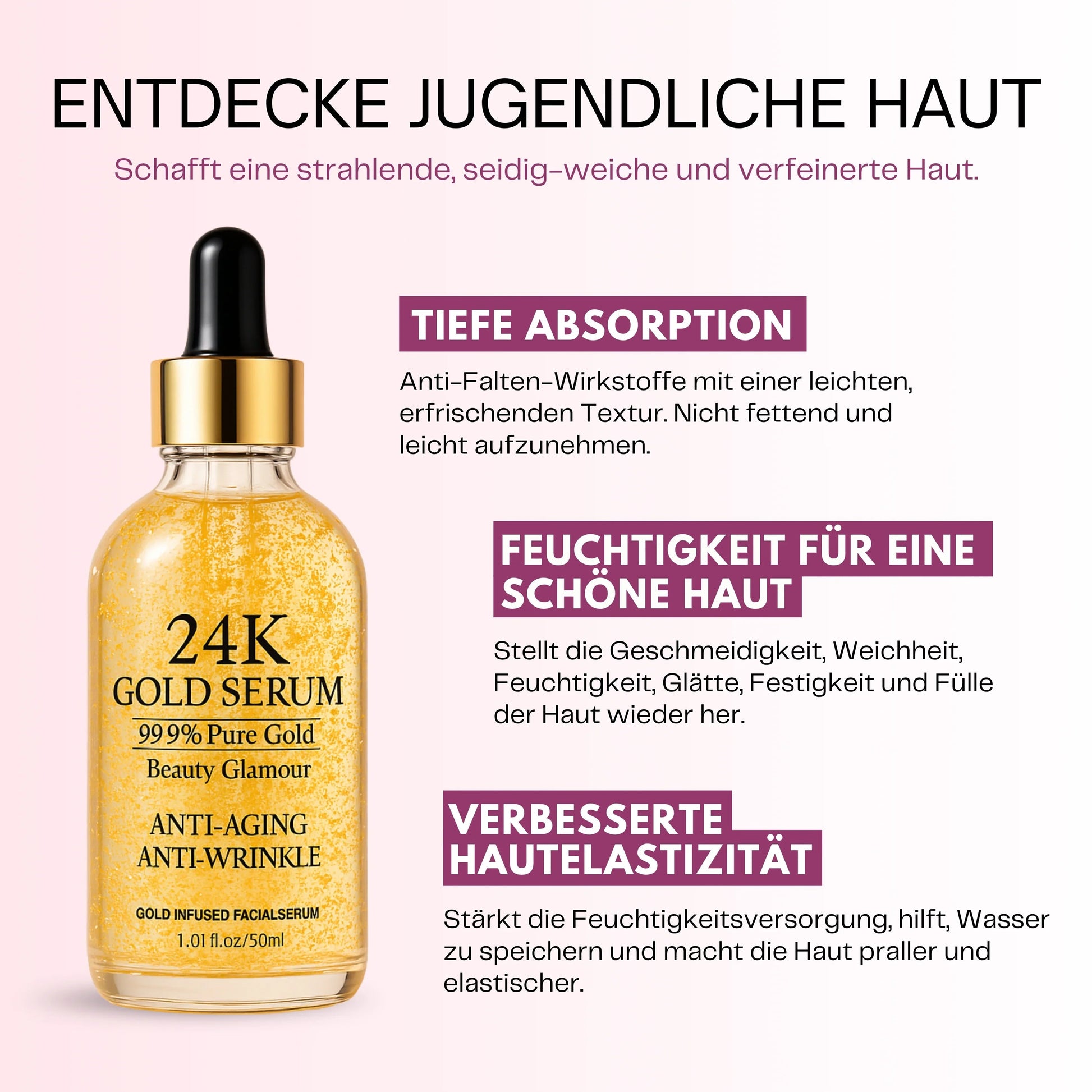 24K Gold Gesichtsserum – Calanera