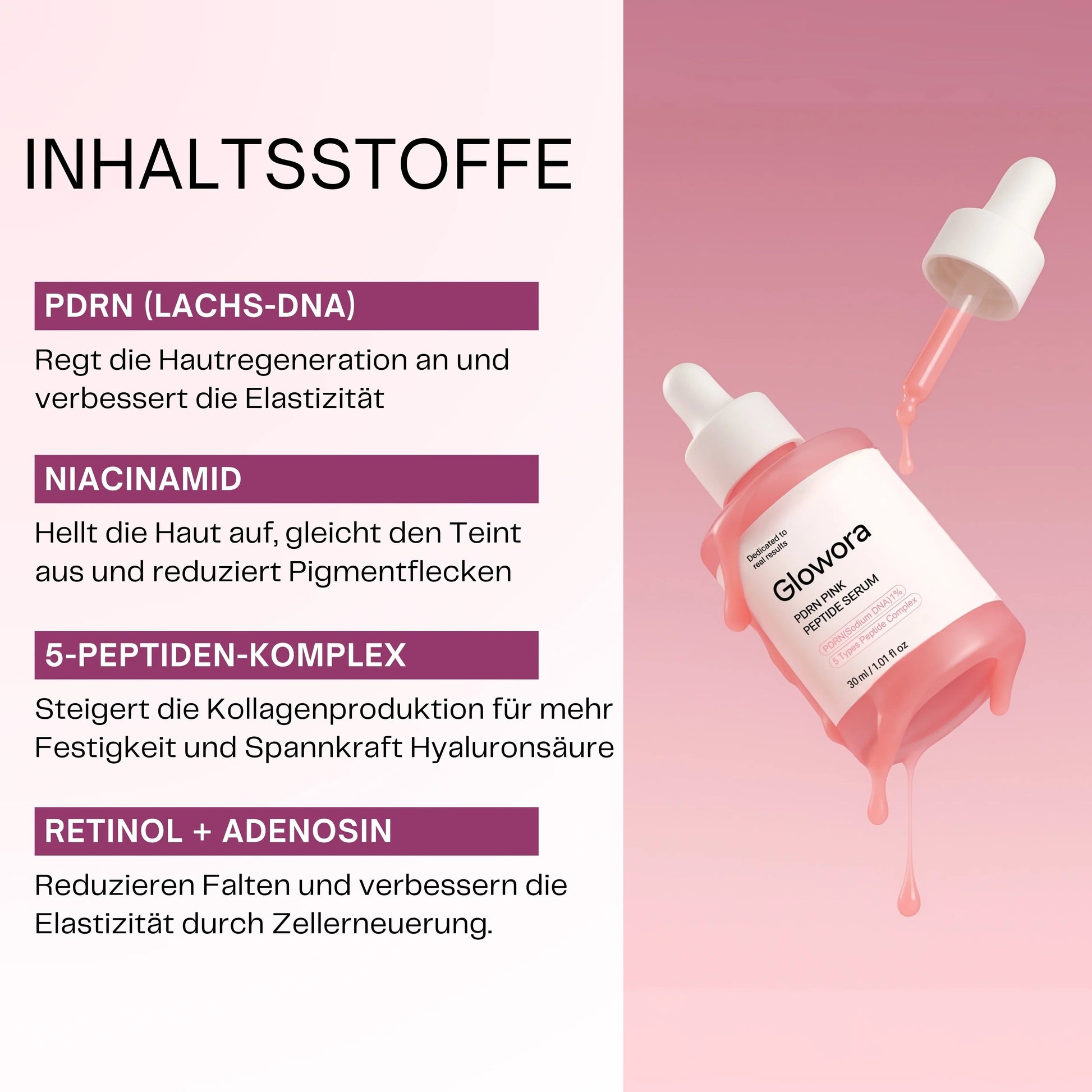 Peptid-Serum mit PDRN – Calanera